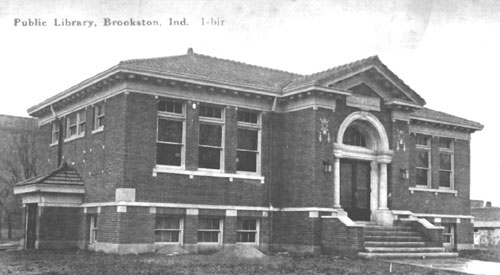 Brookston Library circa 1917